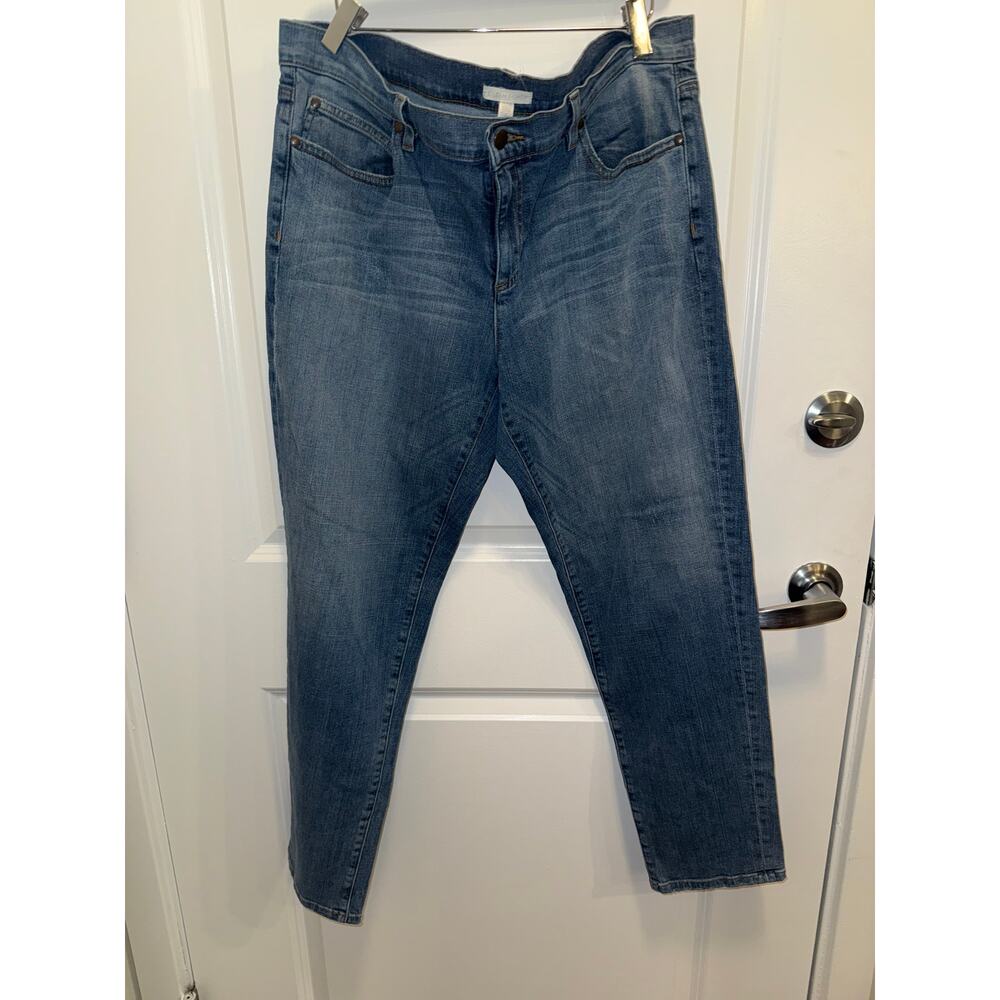 Eileen Fisher Jeans Women Medium Wash Straight Leg Minimalist Denim - Picture 6 of 14